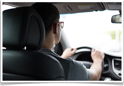 Man Driving Car